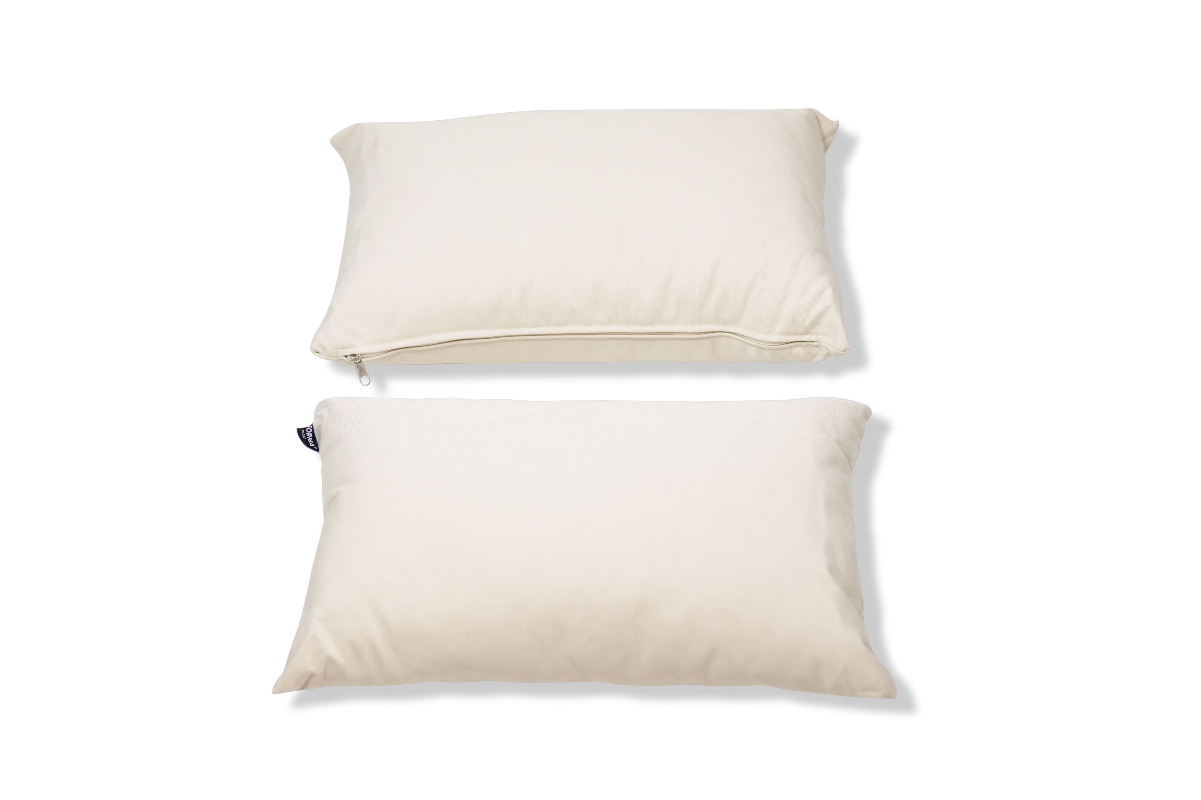 FORMA MARINE Boat Chair with Teak Armrests, Folding Aluminum High Back White Set of 2 M150W + Cushions 2M150CUS-W #color_white