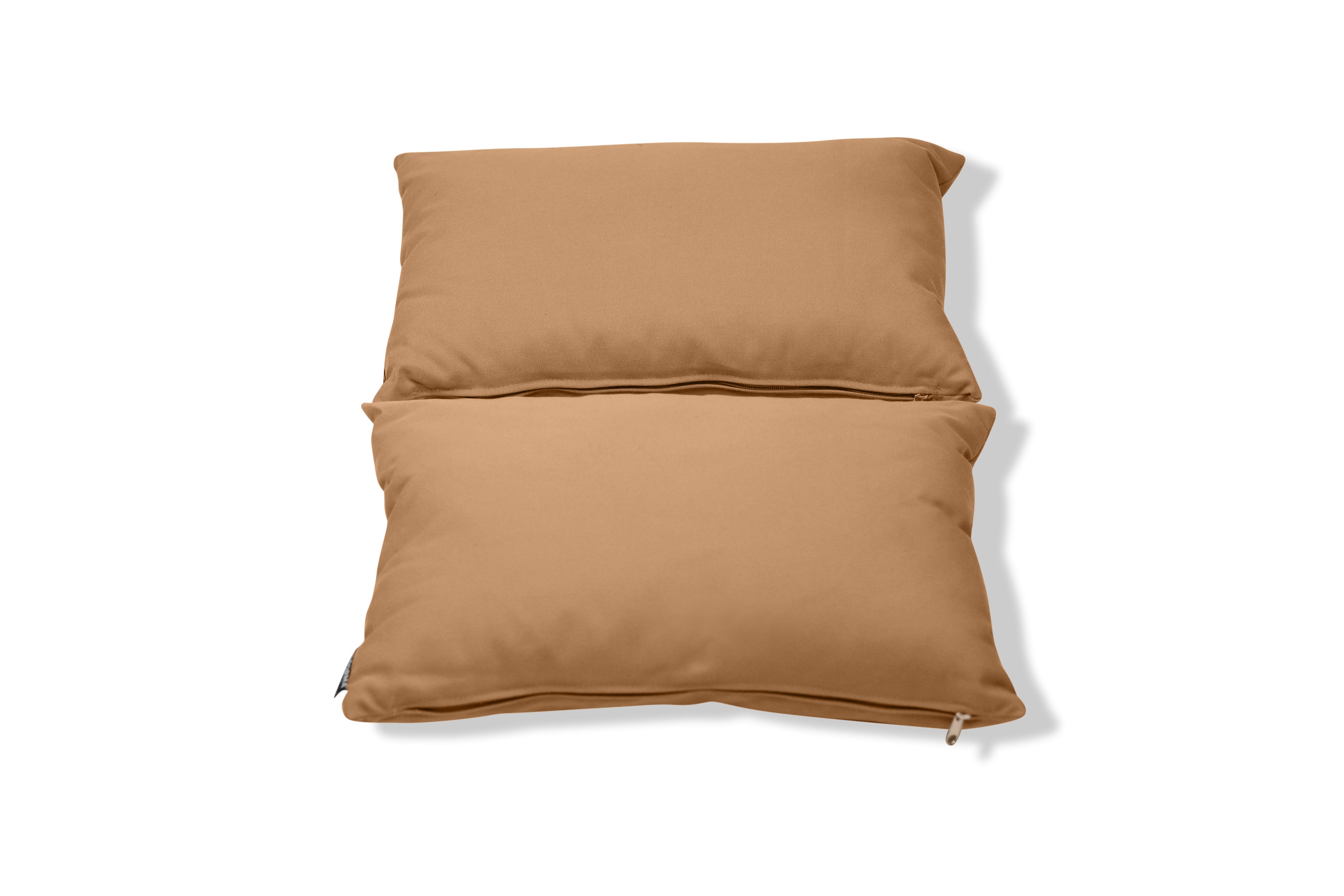 FORMA MARINE Boat Chair with Teak Armrests, Folding Aluminum High Back Brown Set of 2 M150BR +CUSHIONS #color_brown