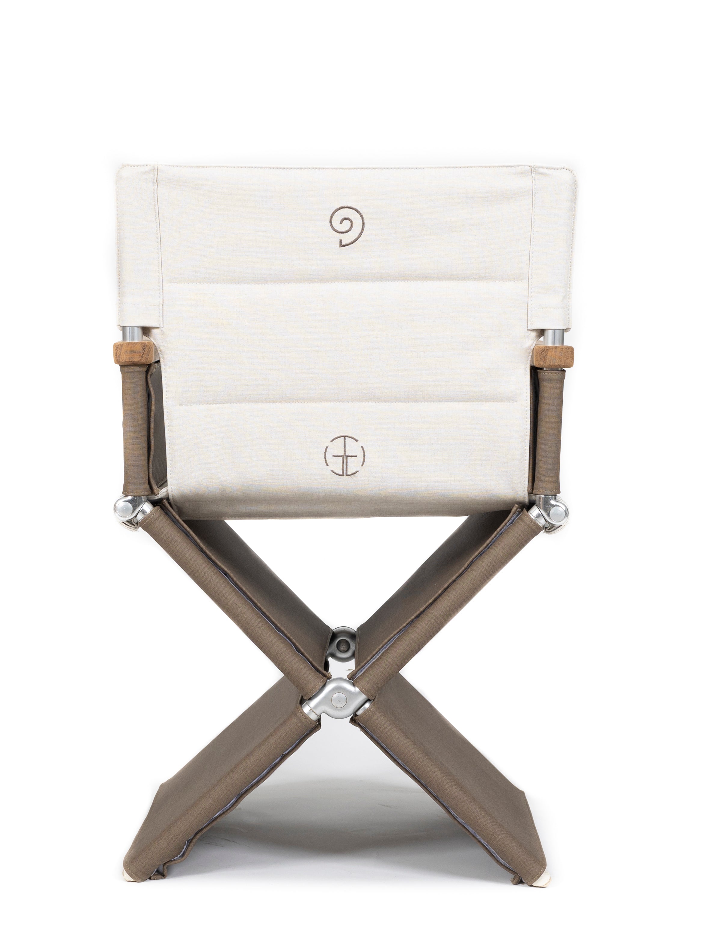 FORMA MARINE High-End Folding Aluminum Blue Vinyl Boat Chair, Model Aegean Sand