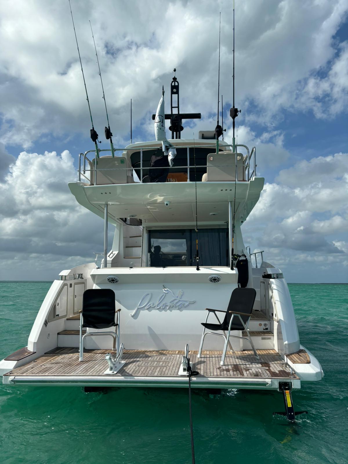 FORMA MARINE Boat Chair Folding Aluminum Green with Teak Armrests Uniform Fabric, M120 #color_green