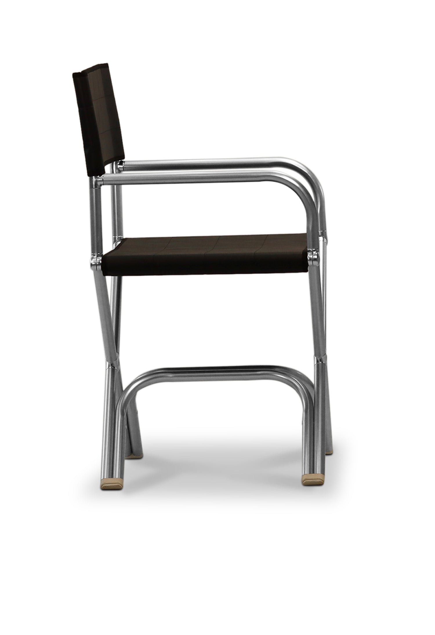 FORMA MARINE Boat Chair High-End Folding Aluminum Black Vinyl , A6000VBL #color_black vinyl