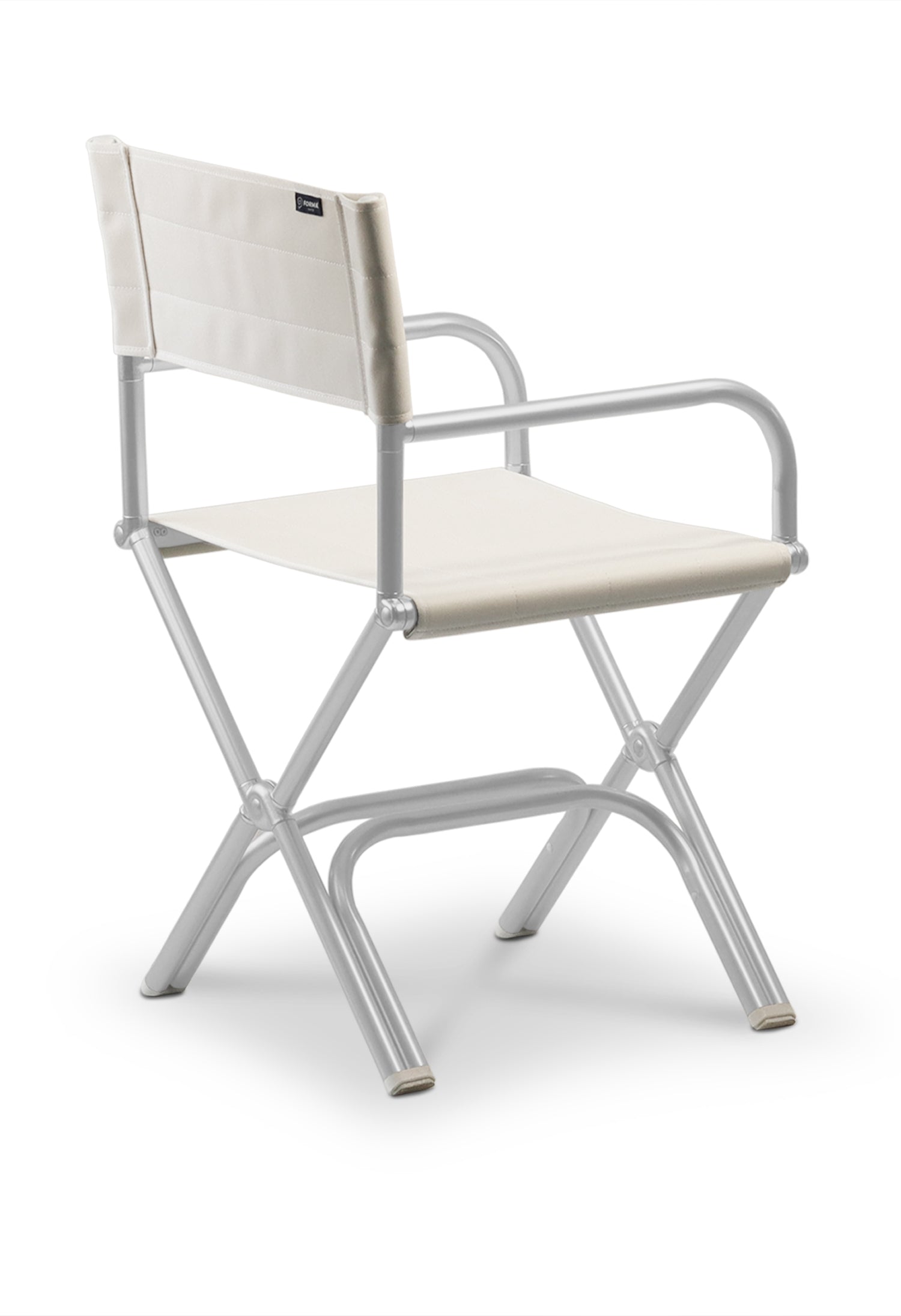 Forma Marine Bundle 2 Boat Chairs Vinyl White Folding Aluminum High end + Protective Bag BA6000VW-C #color_white