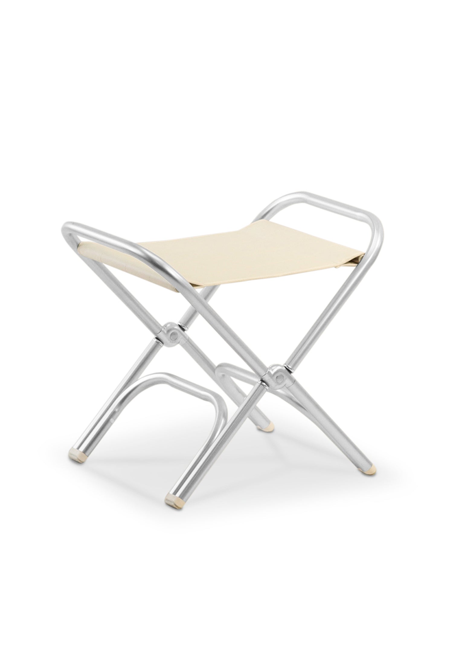 FORMA MARINE Boat Stool Folding Aluminum White Vinyl  High-End A7000VW #color_white vinyl