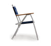 Forma Marines Bundles  Boat Chair Teak Armrests Set of 2 M100NB + Boat Table Folding Aluminum M250 B100250 #color_navy