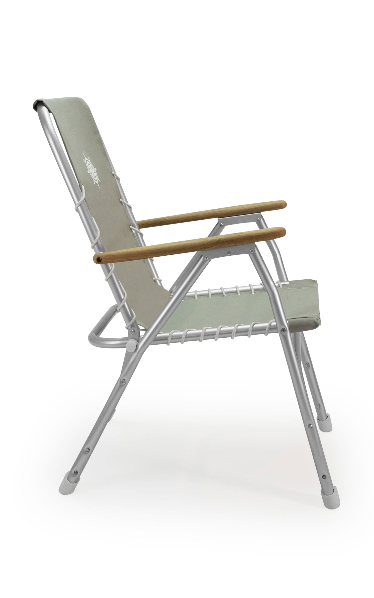 Forma Marines Bundles  Boat Chair  High Back  Teak Armrests Set of 2 M150 + Boat Table Folding Aluminum M250 B150250 #color_grey