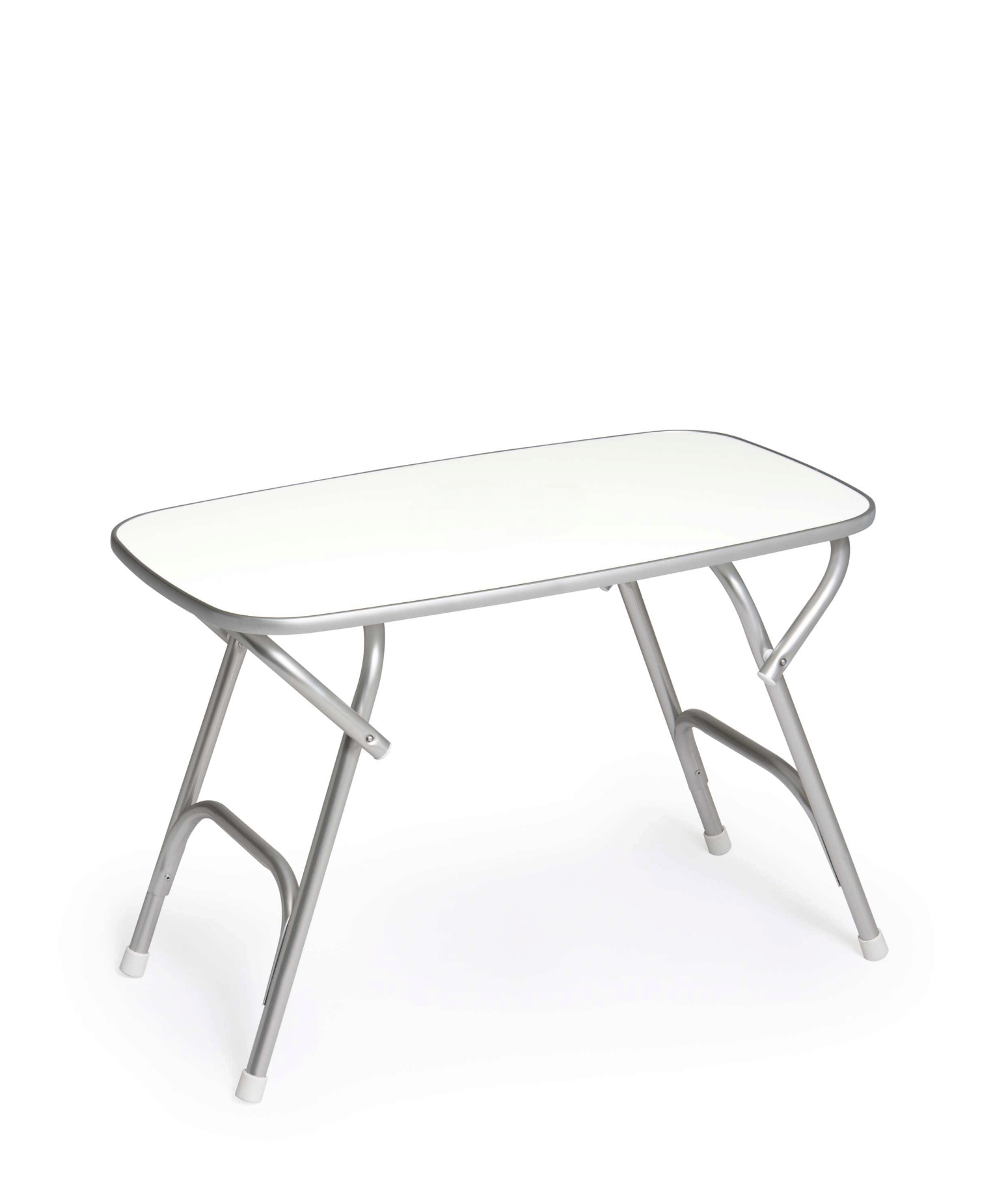 Folding Aluminum and Melamine Top Outdoor Table 50.5 x 89 x 61 cm-M250X