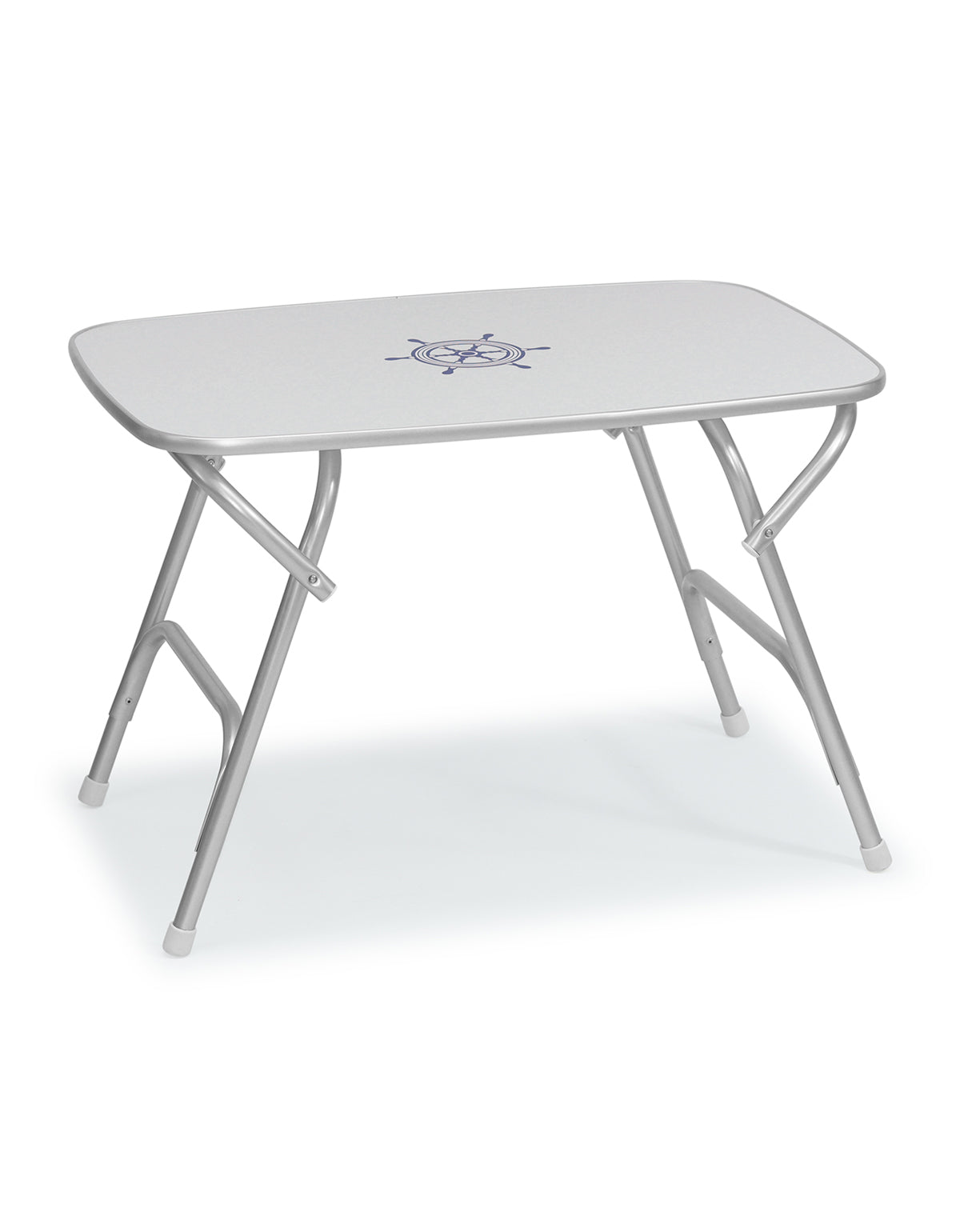 Forma Marines Bundles Boat Chair Teak Armrests Set of 2 M100NB + Boat Table Folding Aluminum M250 B100250 #color_navy