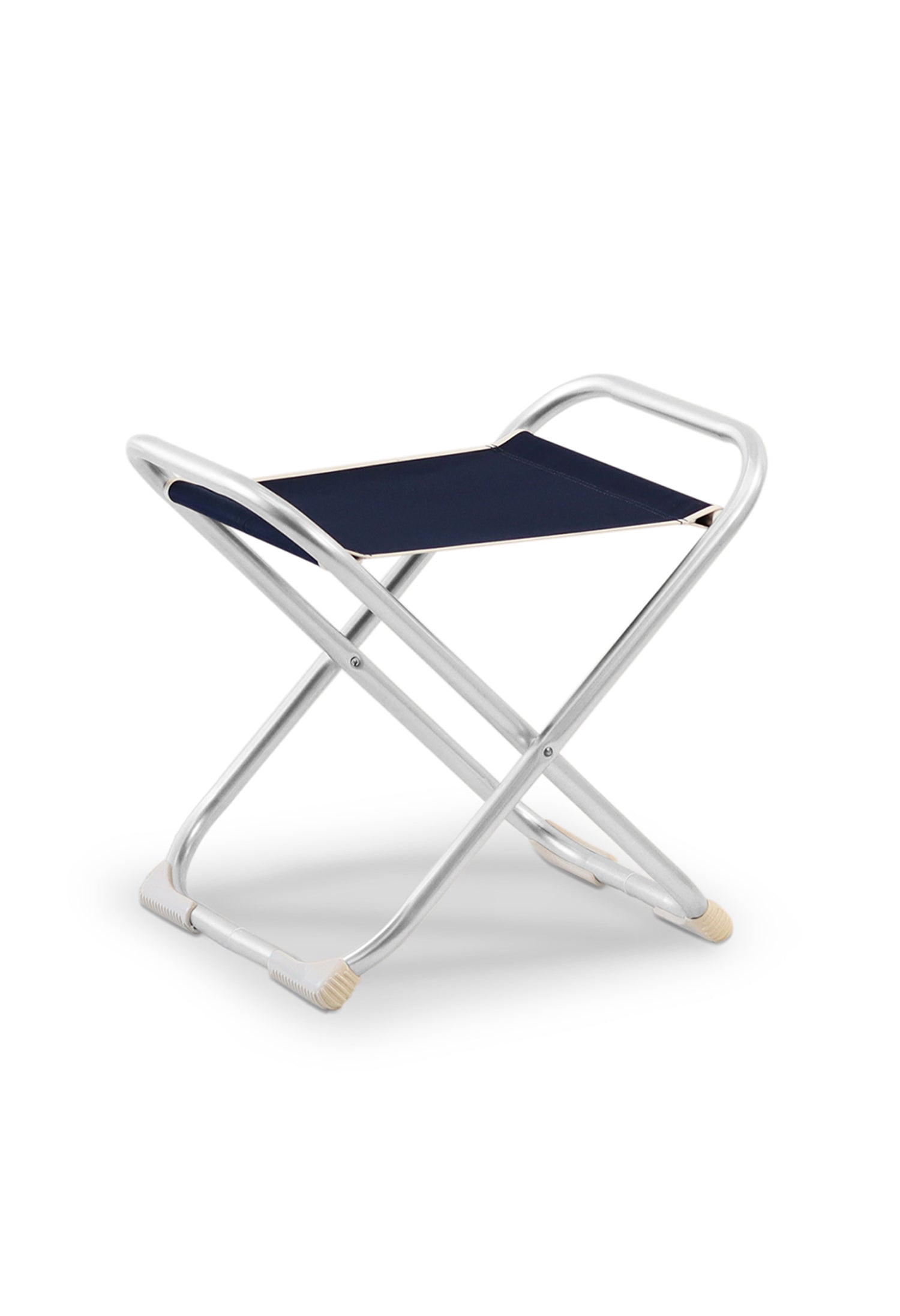 FORMA MARINE Boat Stool Folding Aluminum Navy Blue M700NB #color_navy