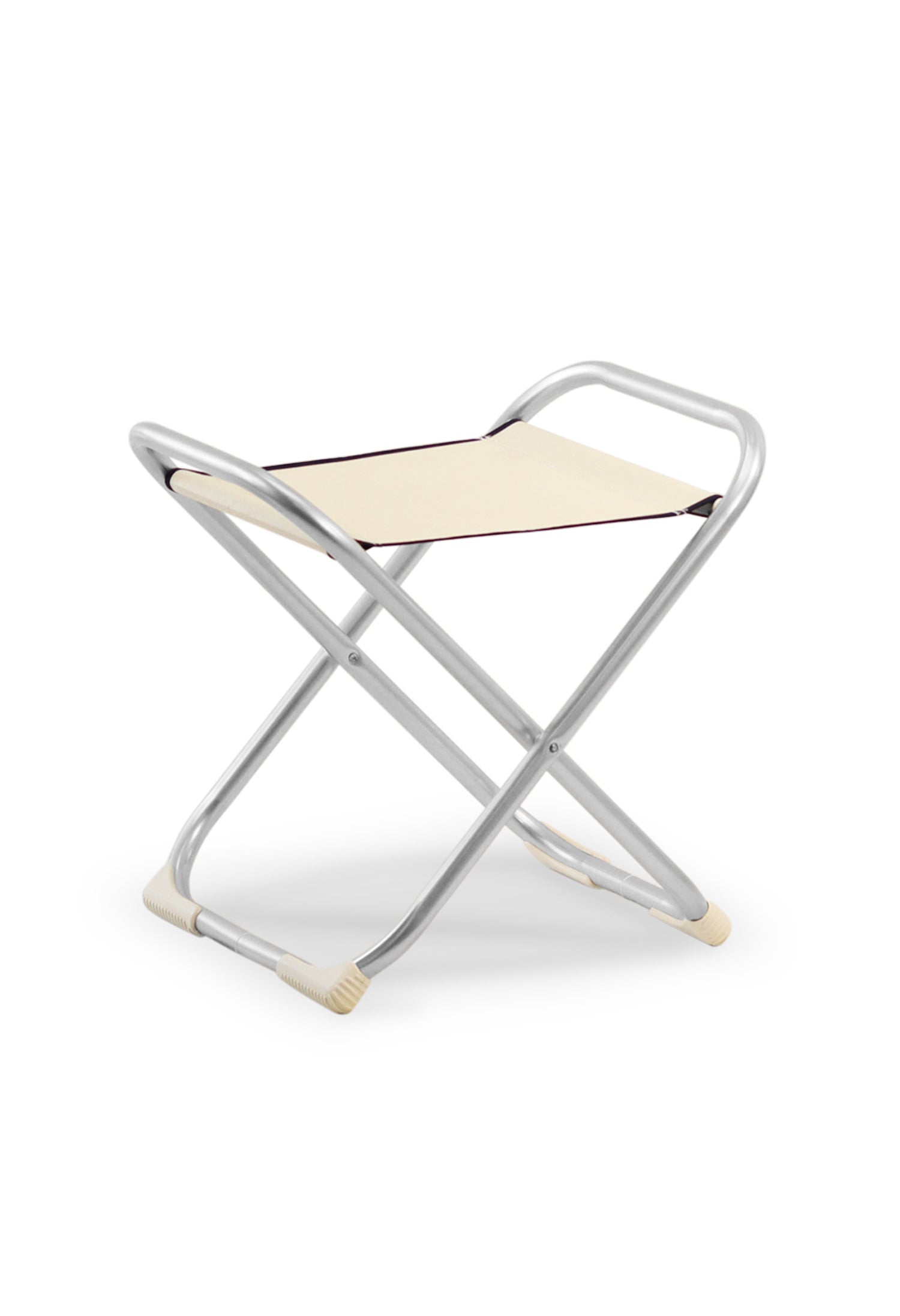 FORMA MARINE Folding Aluminum White Boat Stool, Model M700W