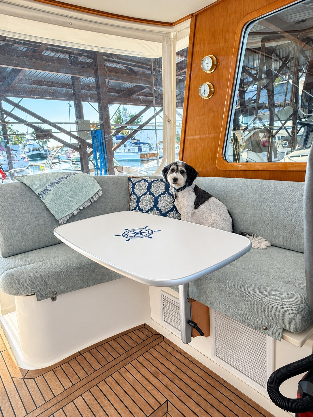 Forma Marine Melamine Cockpit Table Top, size 44.5 x 87 cm, Model S4588