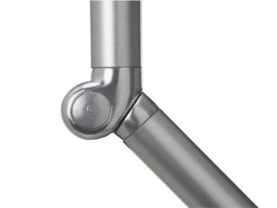 FORMA MARINE Boat Chair Folding Aluminum with embroidered yacht name or logo #color_white vinyl