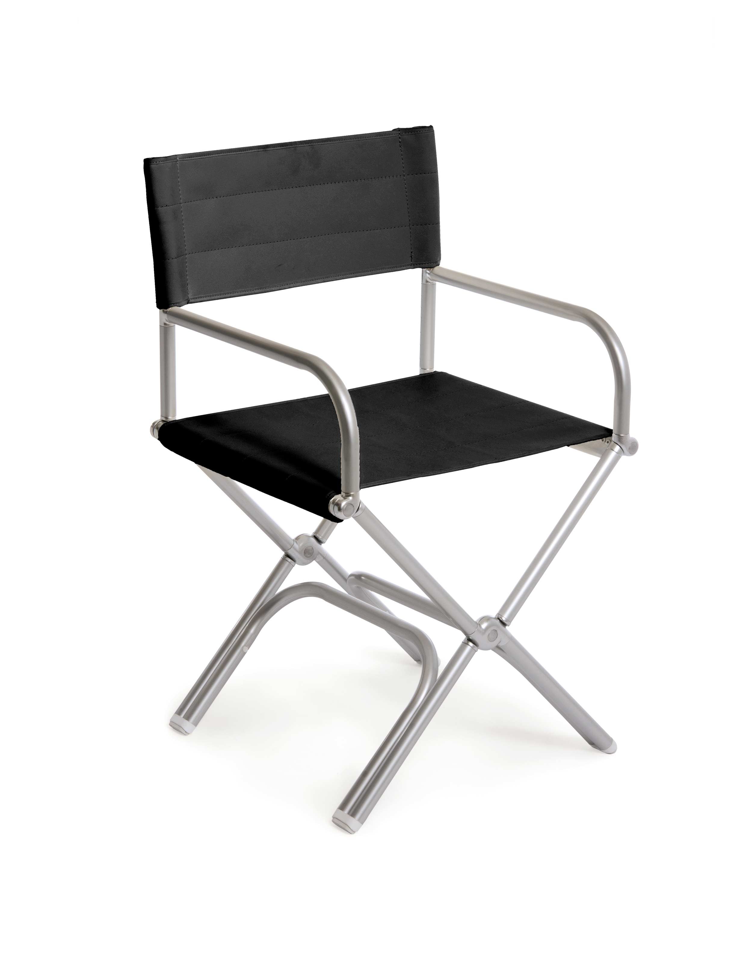 FORMA MARINE Boat Chair High-End Folding Aluminum Black Vinyl , A6000VBL #color_black vinyl