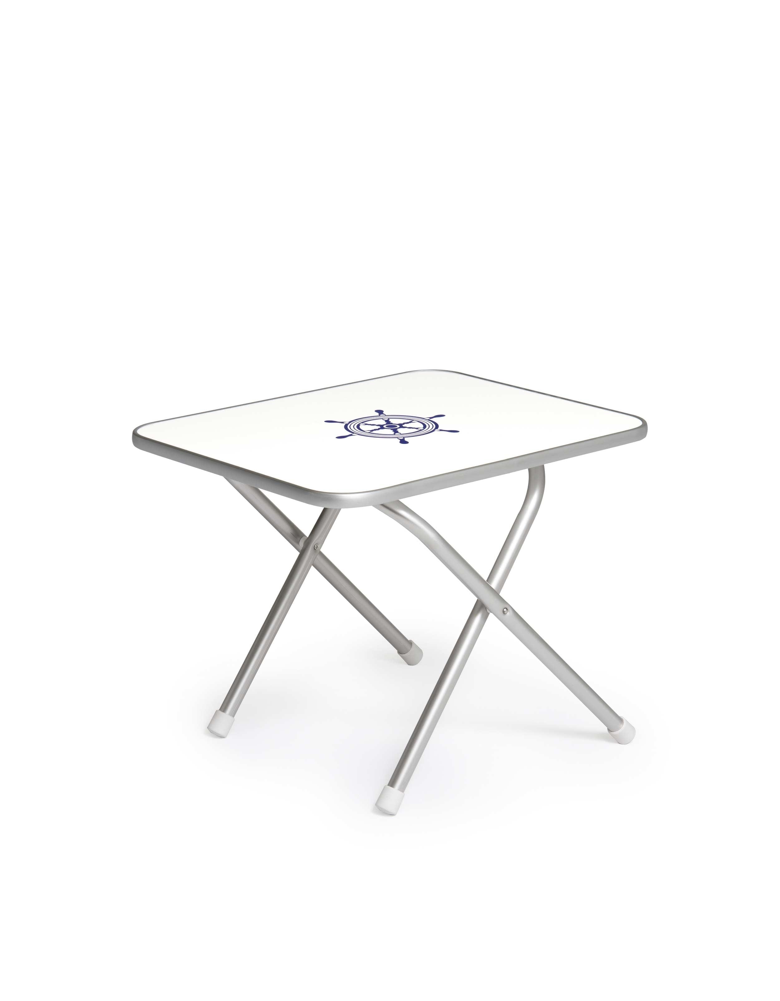 Forma Marine Folding Aluminum and Melamine Top Boat Table 48 x 59 x 49 cm-M500