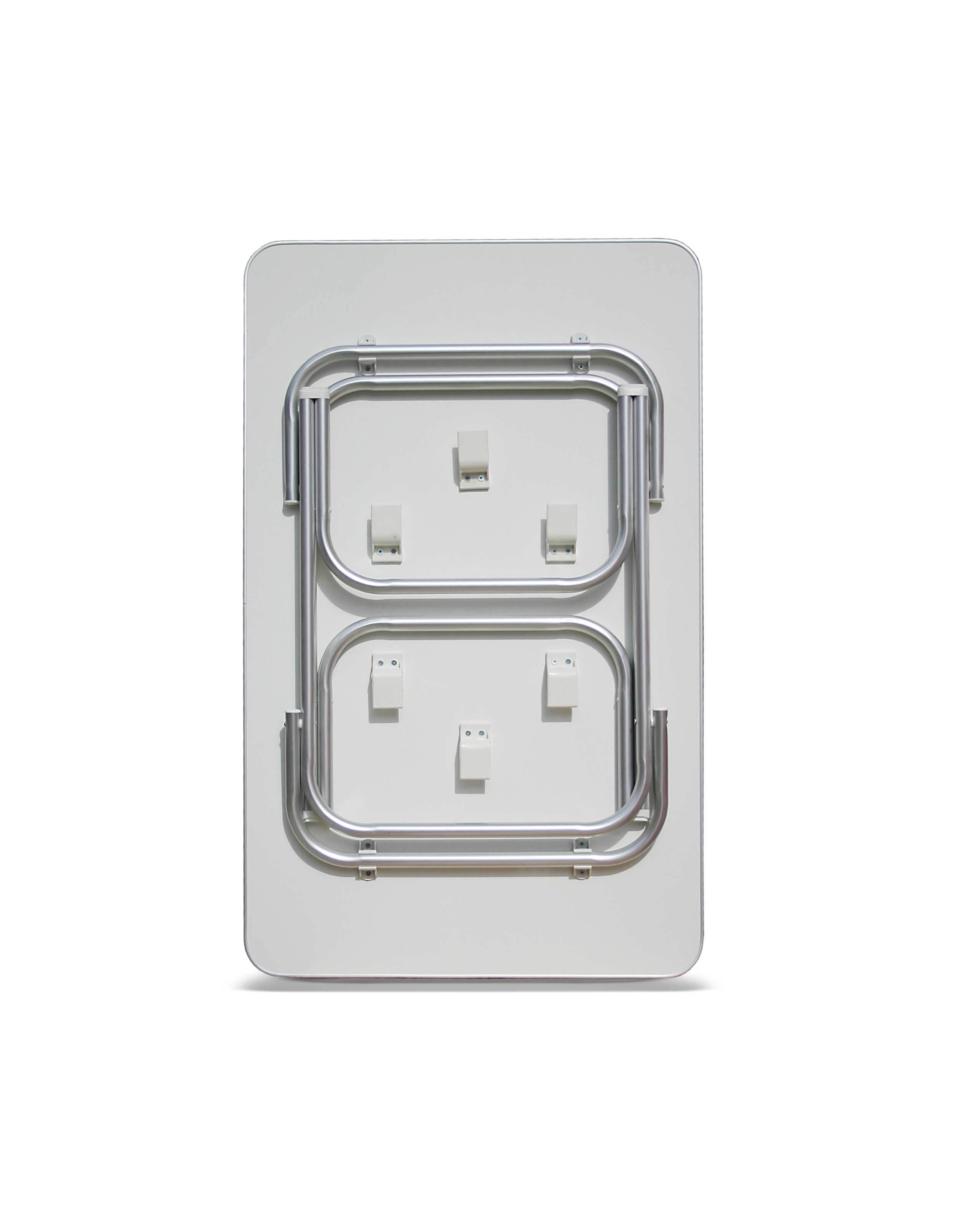 FORMA MARINE Folded Aluminum and Marine Plywood Boat Table dimensions 66 x 112 cm, MODEL M600FT