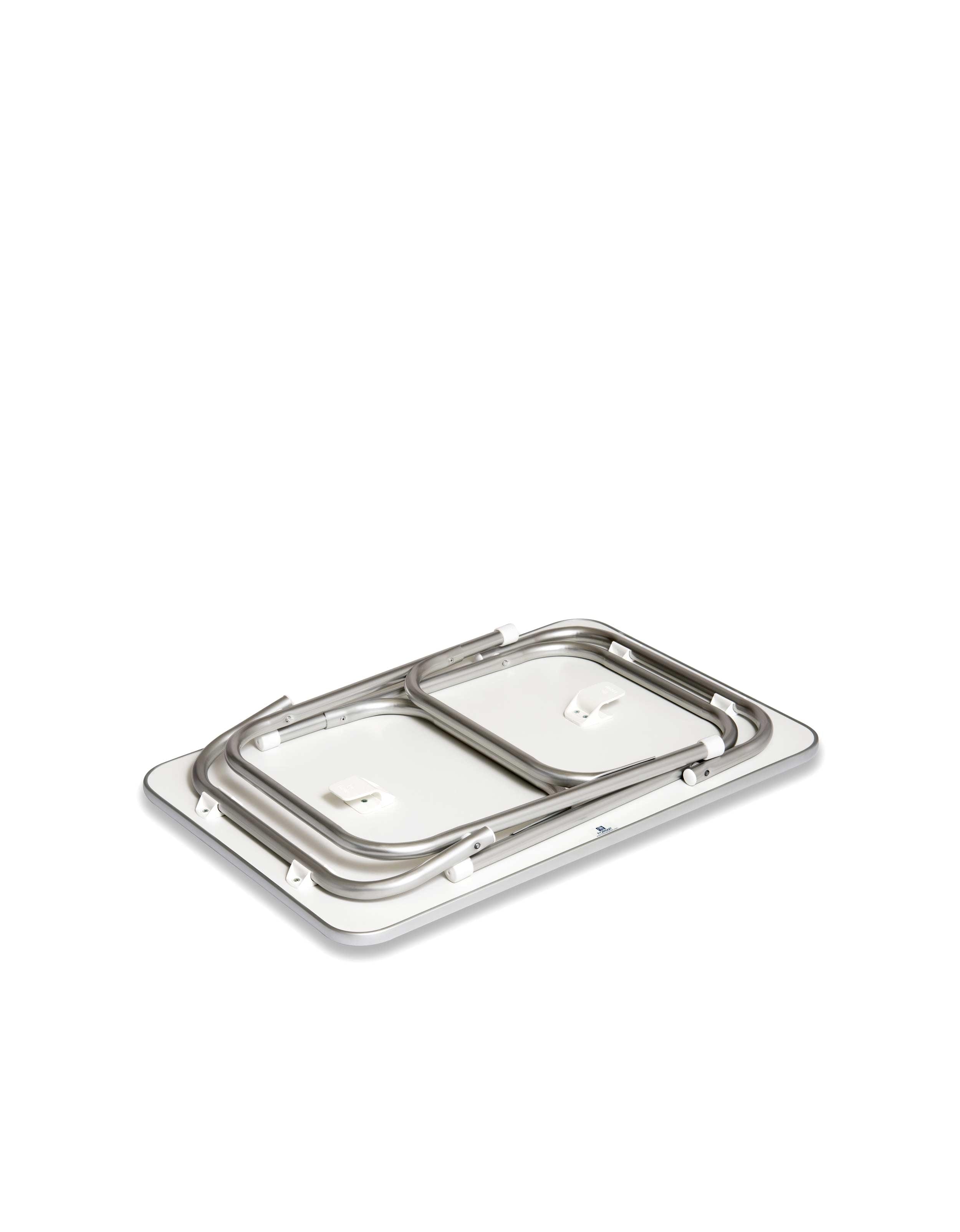 Forma Marine Folding Aluminum and Melamine Top Boat Table MARATHON 60 X 88 X 61-M450