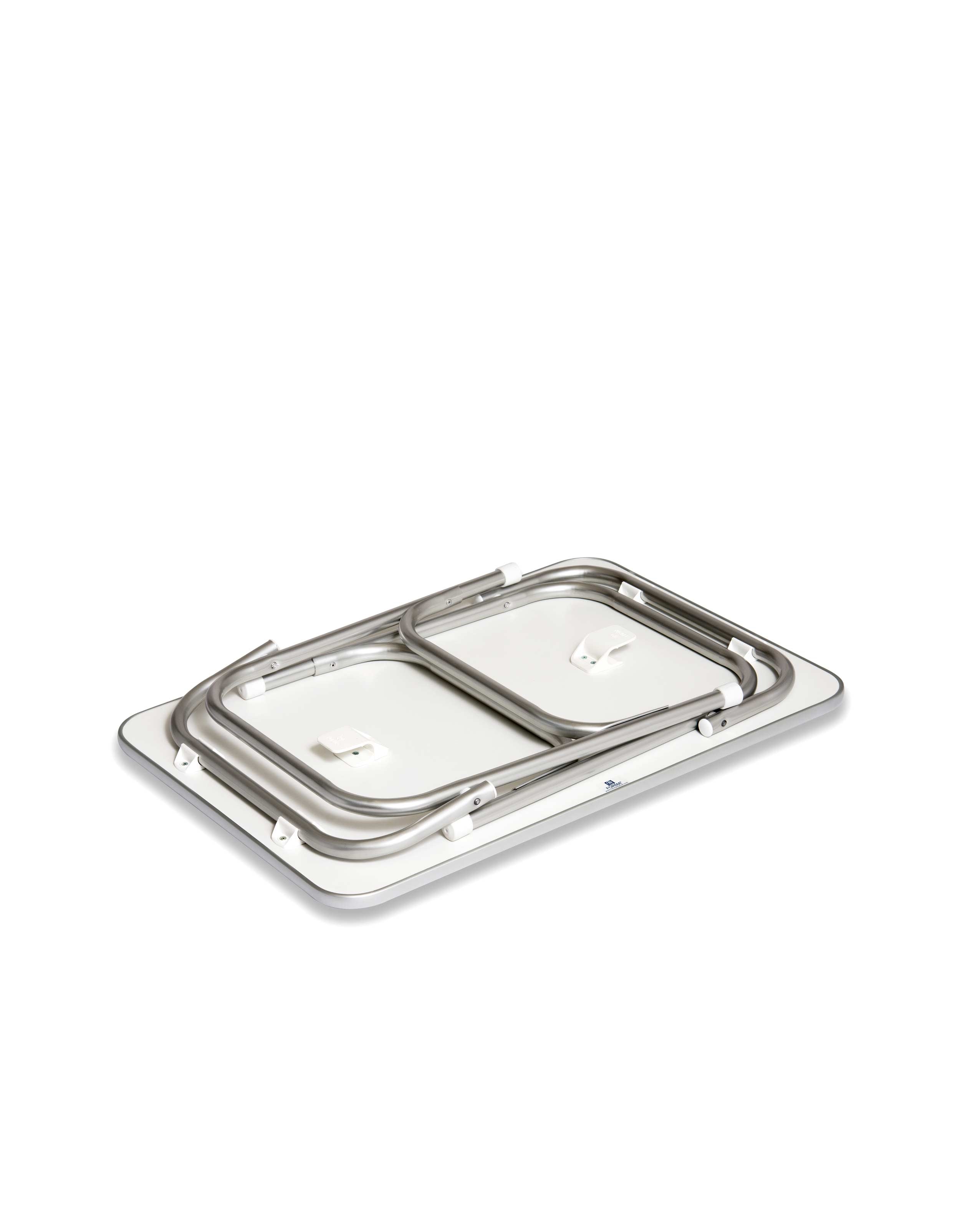 FORMA MARINE Folded Aluminum and Marine Plywood Boat Table dimensions 61x 88 x 61 cm