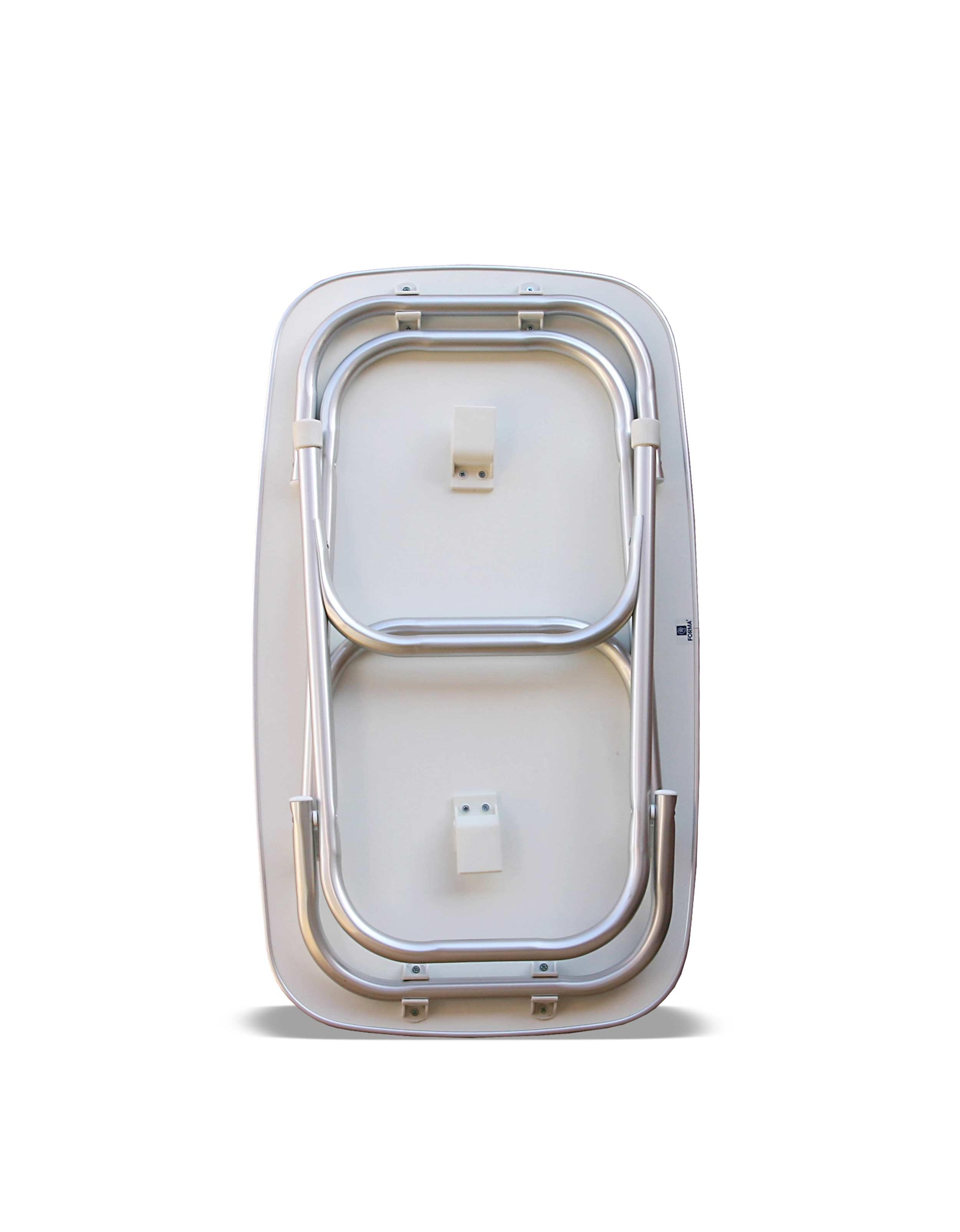 Forma Marine Folding Aluminum and Melamine Top Boat Table 50.5 x 89 x 70 cm-M250H
