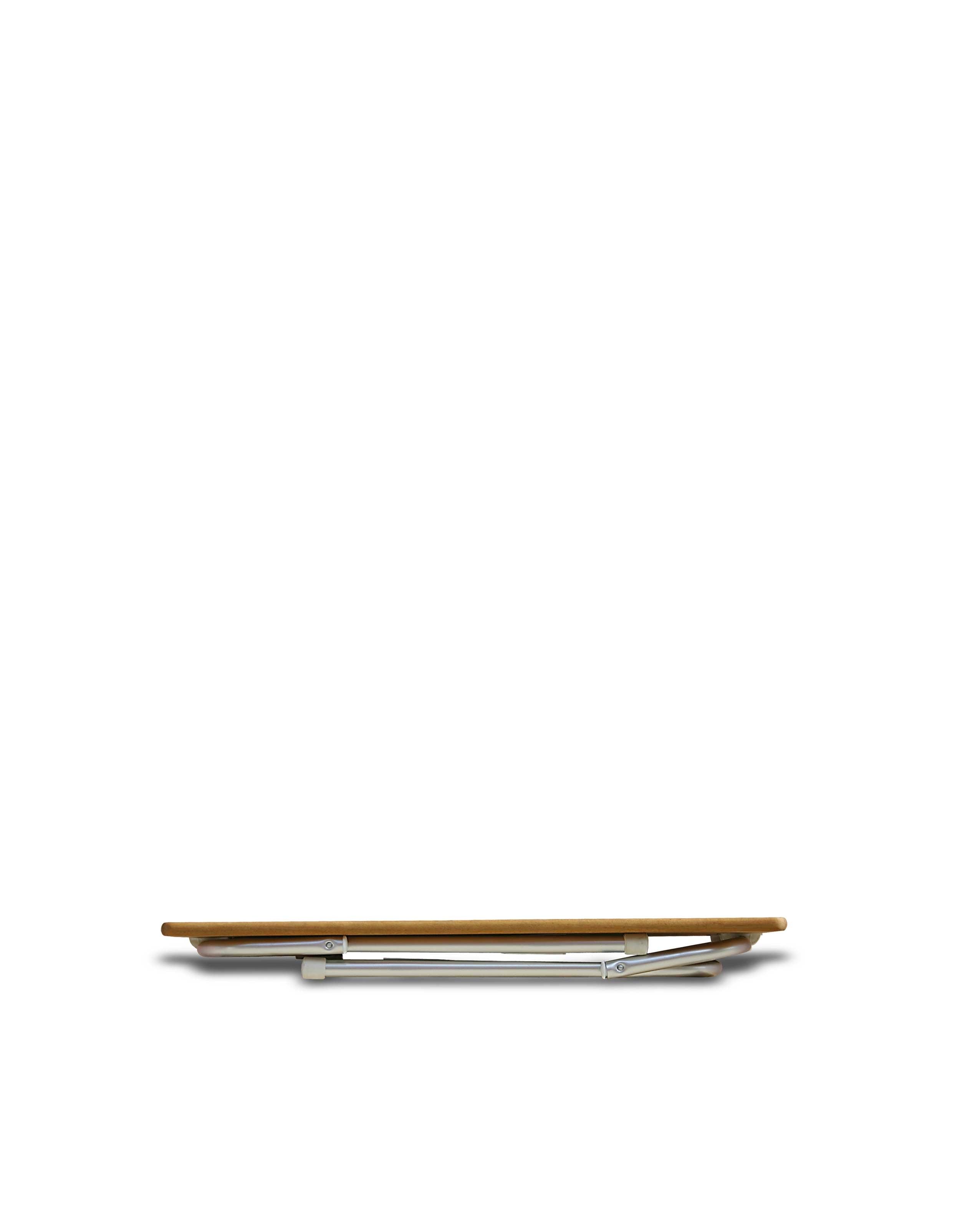 Forma Marine Folding Aluminum and Teak Top Boat Table 40X 70 X 22.5 cm-M225T
