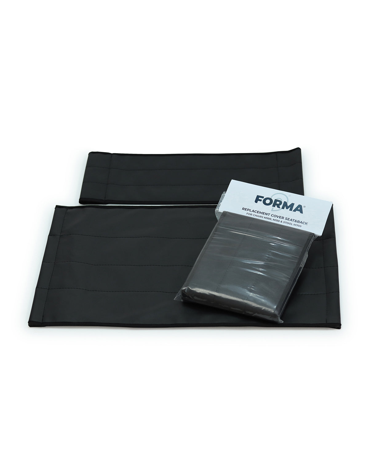 FORMA MARINE Replacement Set for A6000 ASTRON Chair Vinyl Black  RA6000VBL #color_black vinyl