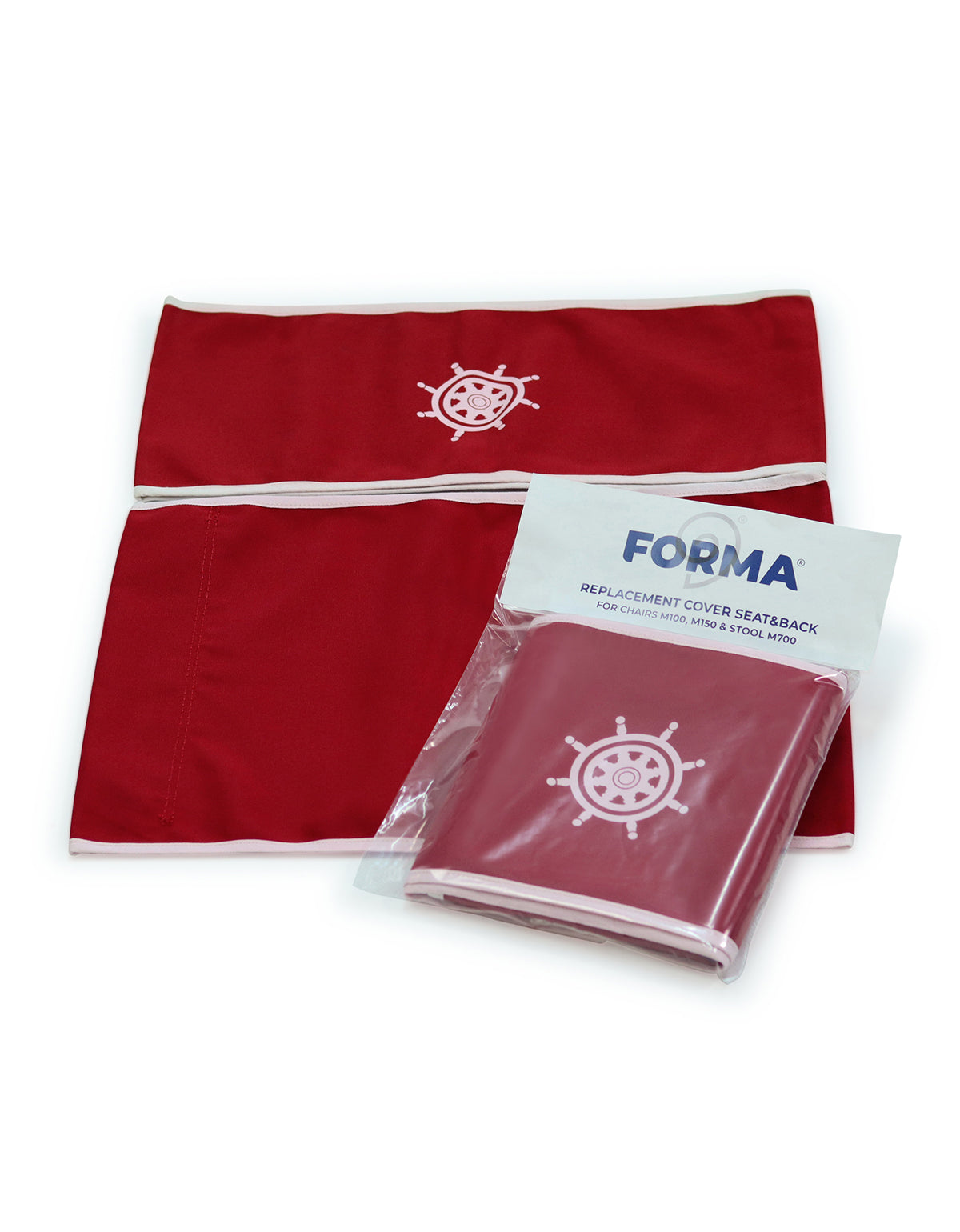 FORMA MARINE Replacement  Fabric Set For M100 Chair Red RM100R #color_red
