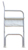 FORMA MARINE High-End Folding Aluminum White Vinyl Boat Chair, Model A6000VW