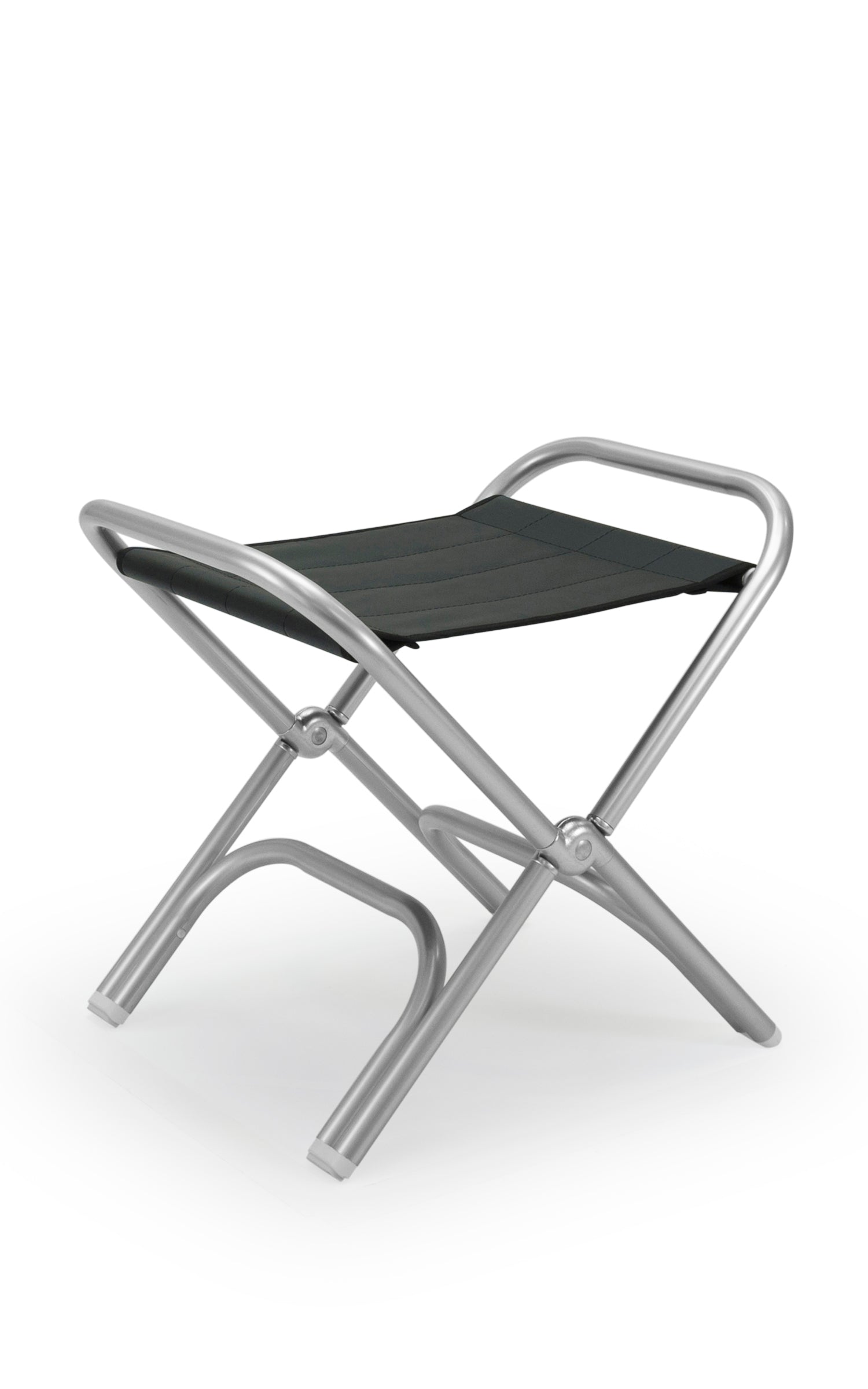 FORMA MARINE Boat Stool Folding Aluminum Black Vinyl  High-End A7000VBL #color_black vinyl