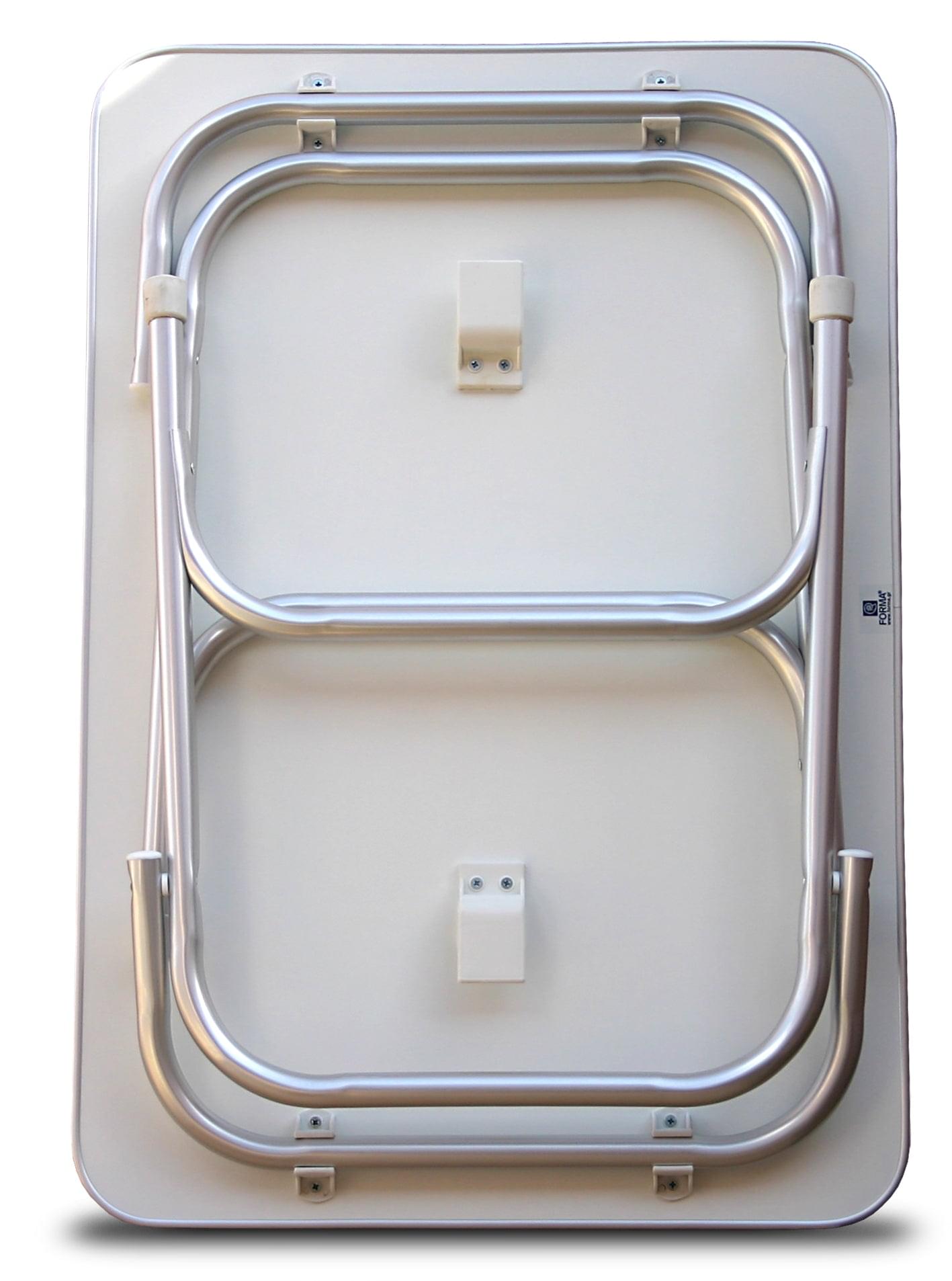 Forma Marine Folding Aluminum and Melamine Boat Table 60 x 88 x 70 cm-M400H