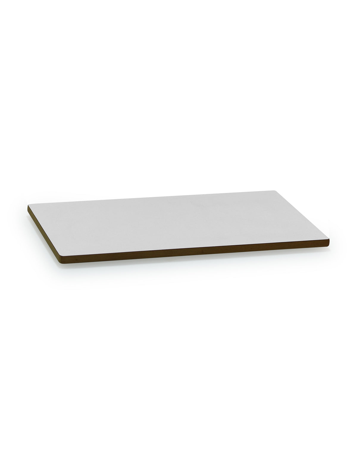 Forma Marine Plywood covered with White Formica Table Top size 41 x 70 cm, model S4170FT