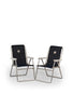 Forma Marine Folding Aluminum Boat Chair with Plastic Armrests Set of 2-PA150VNB