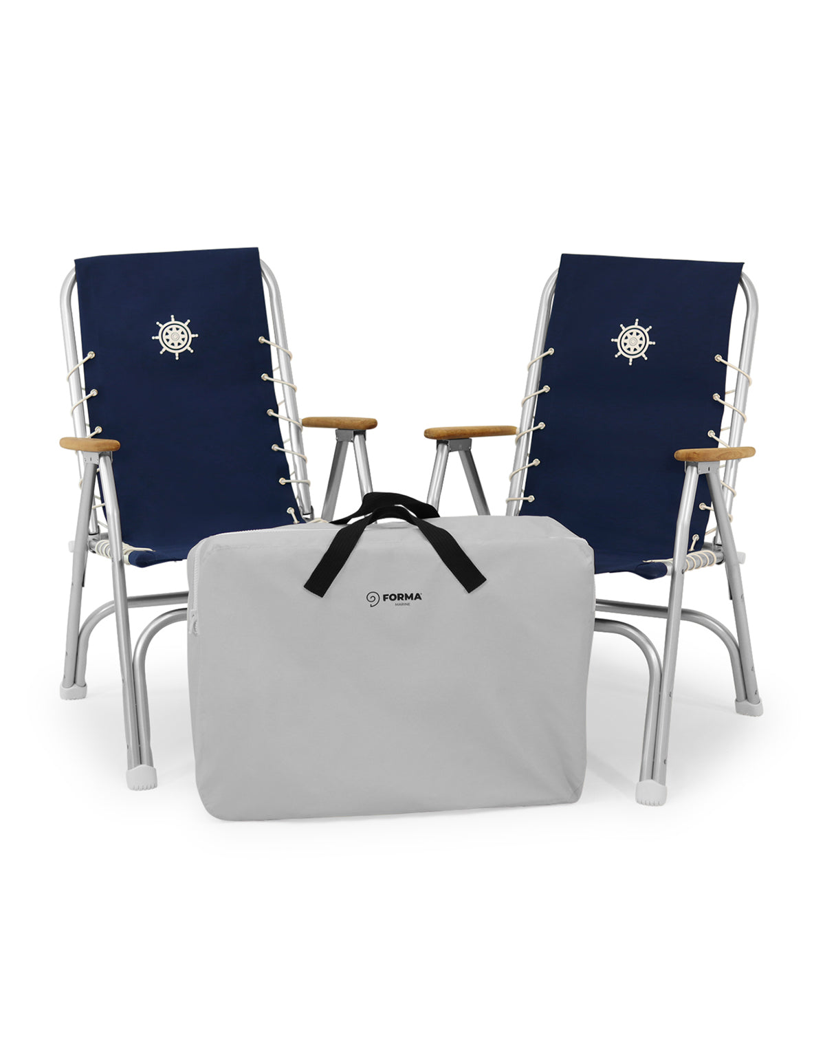 FORMA MARINE Protective zip-on waterproof bag for 2 folding chairs Marathon M150,