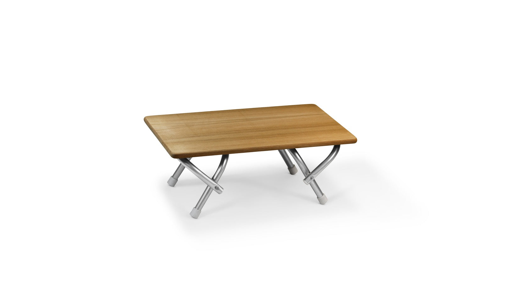 Forma Marine Folding Aluminum and Teak Top Boat Table 40X 70 X 22.5 cm-M225T