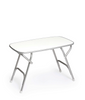 Folding Aluminum and Melamine Top Outdoor Table 50.5 x 89 x 61 cm-M250X