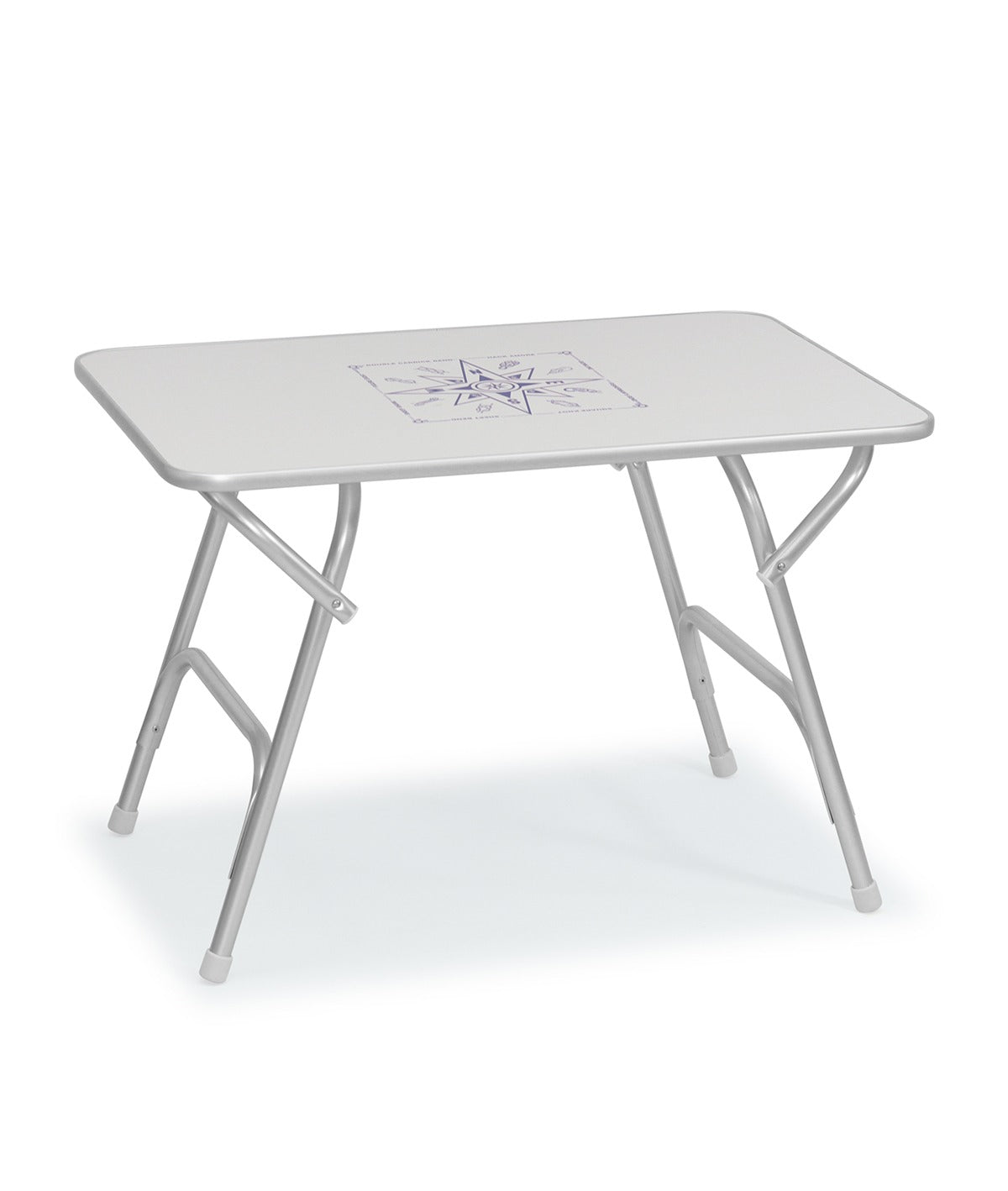 Folding Aluminum and Melamine Boat Table 60 X 88 x 61 cm-M400