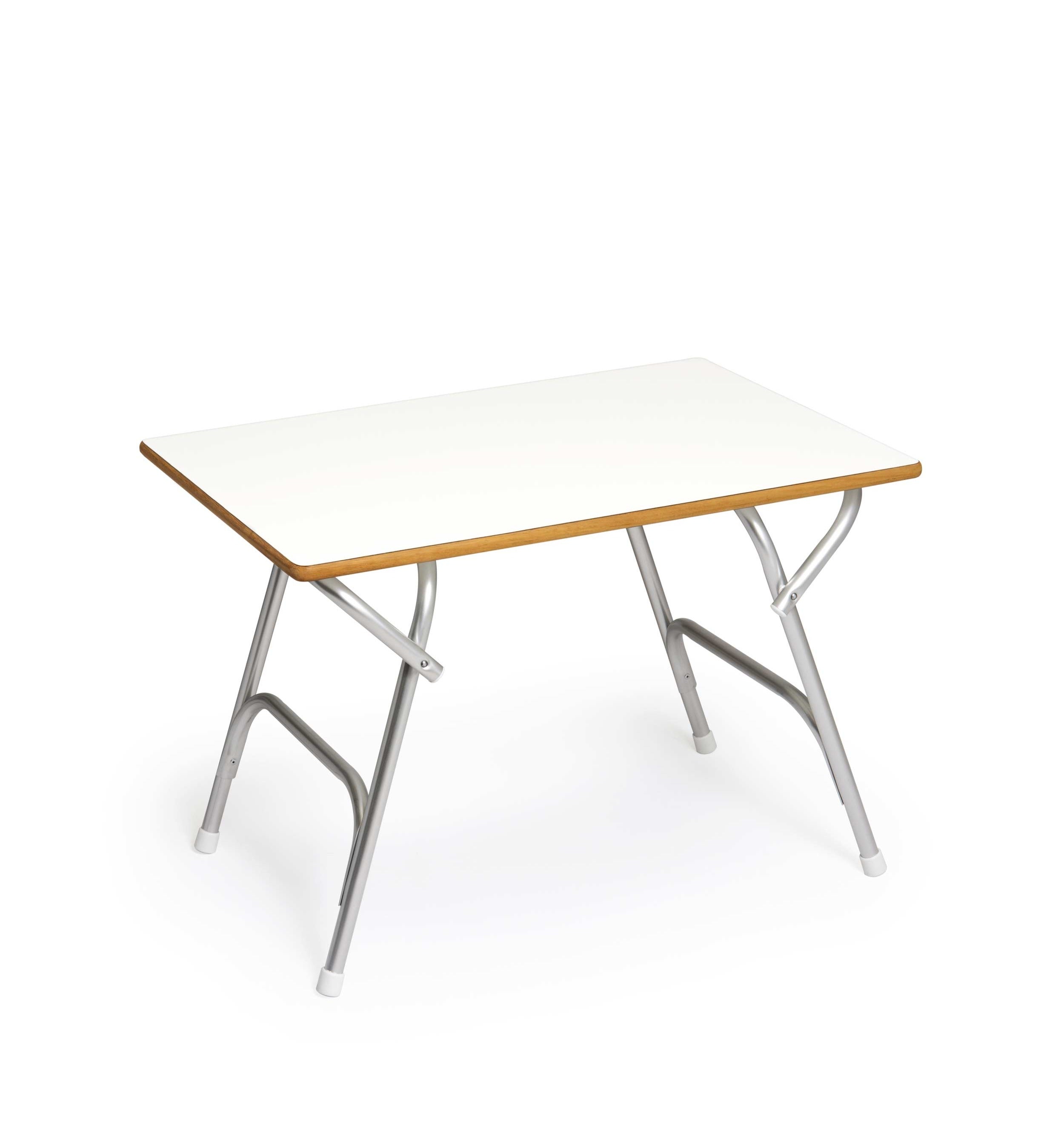 Marine grade Plywood covered with White Formica Boat Table 61x88x61cm-M400FT