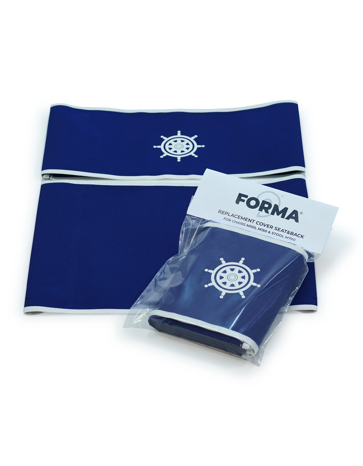 FORMA MARINE Replacement Fabric Set for PA160/600 Chairs Blue RPA160/600B #color_blue