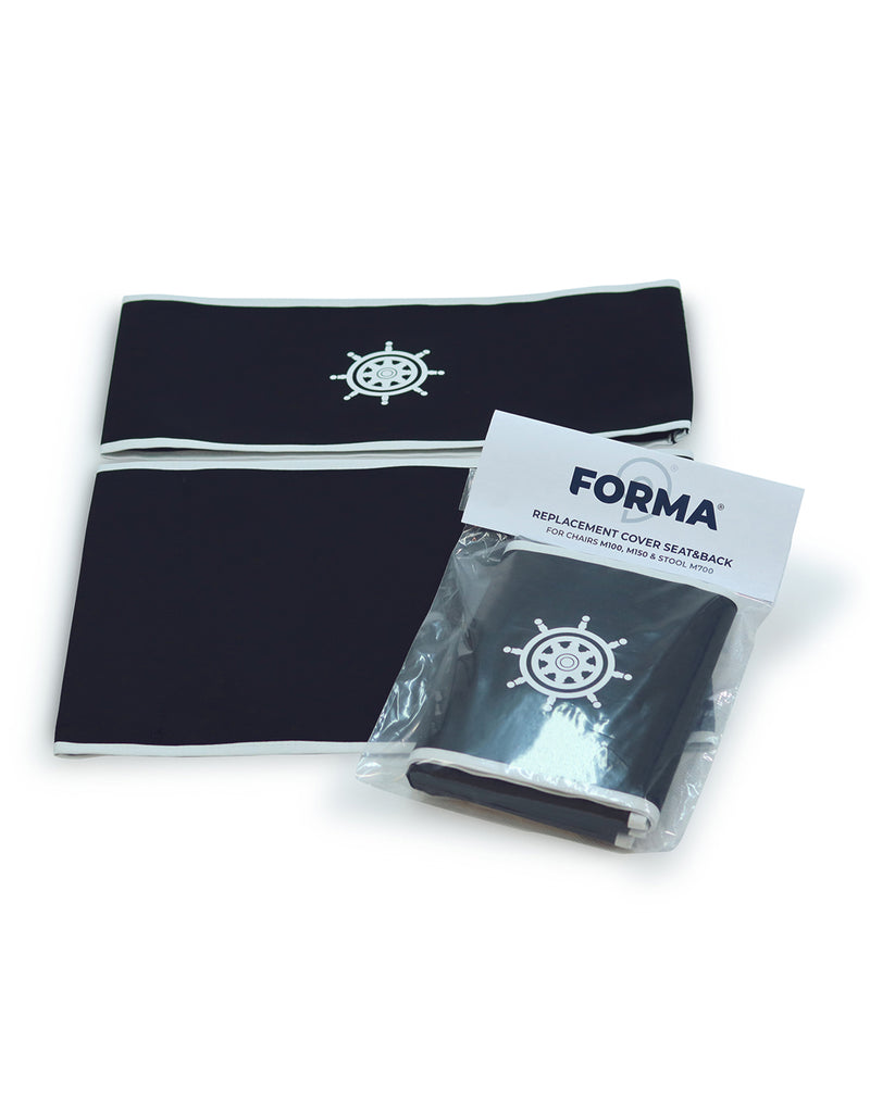 FORMA MARINE Replacement  Fabric Set For M100 Chair Navy Blue RM100NB #color_navy