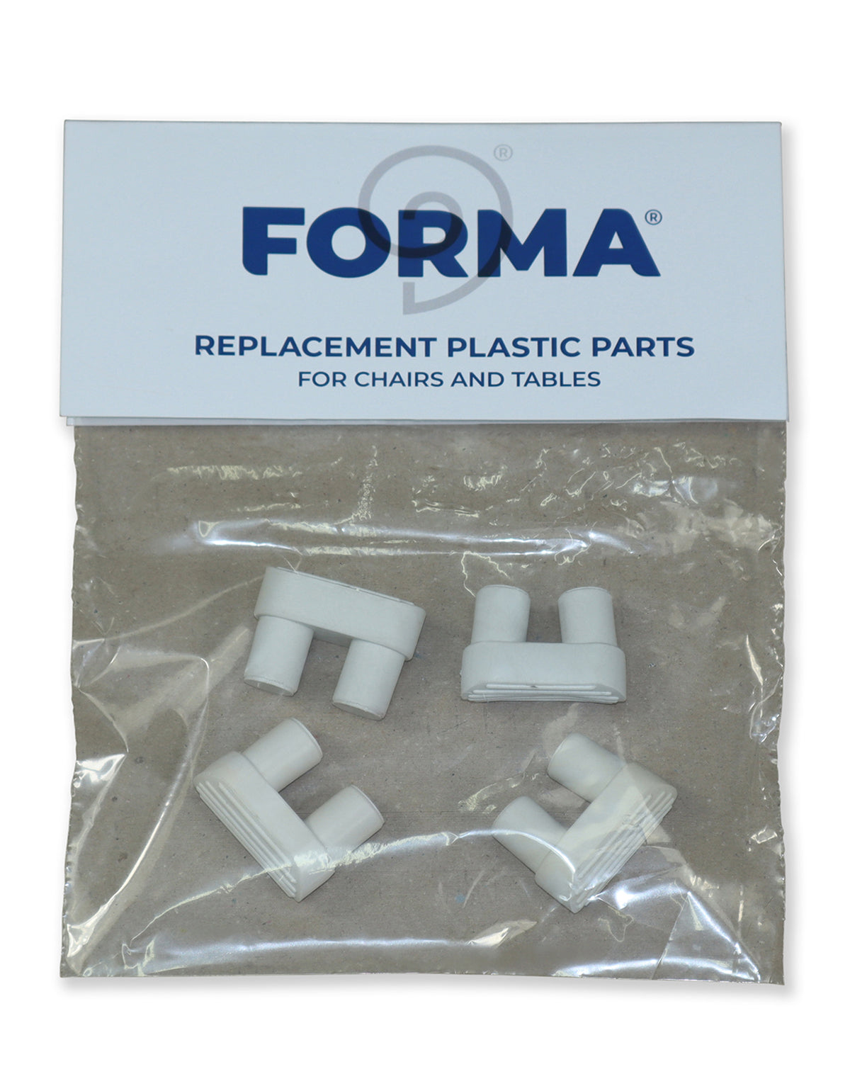 Replacement Soft Leg Tips for Forma Chairs A6000/ Stools A7000 Set of 4 - CT106