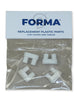 Replacement Soft Leg Tips for Forma Chairs A6000/ Stools A7000 Set of 4 - CT106