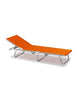 Forma Marine Folding Aluminum Sun Lounger Orange Textilene -PA1200OR