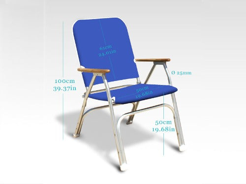 FORMA MARINE Replacement Fabric Set for V100 VENUS Chair Blue RV100B #color_blue